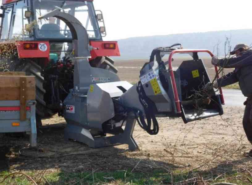 Jansen JX-72RS drvič - štiepkovač konárov za traktor  - foto 6