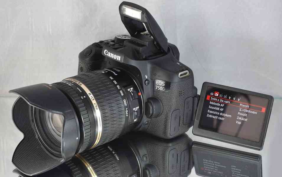 Canon EOS 750D + Objektiv Tamron  *16 000 Exp. - foto 8
