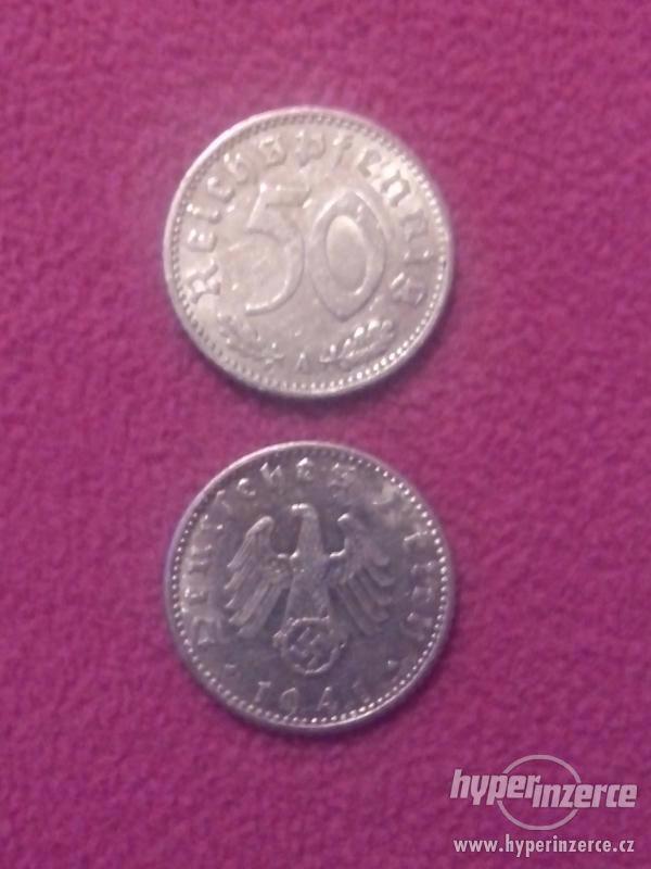 NĚMECKÉ říšské mince.