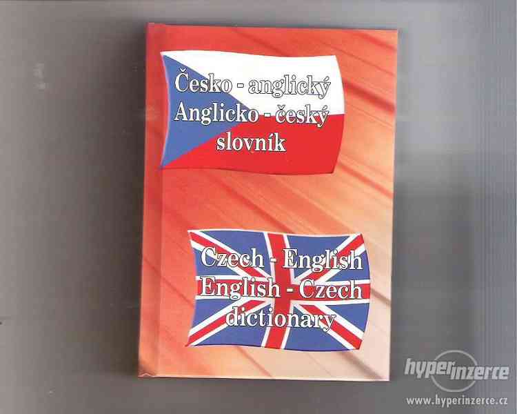 Česko anglický a Anglicko český slovník  cena 89 kč - foto 1