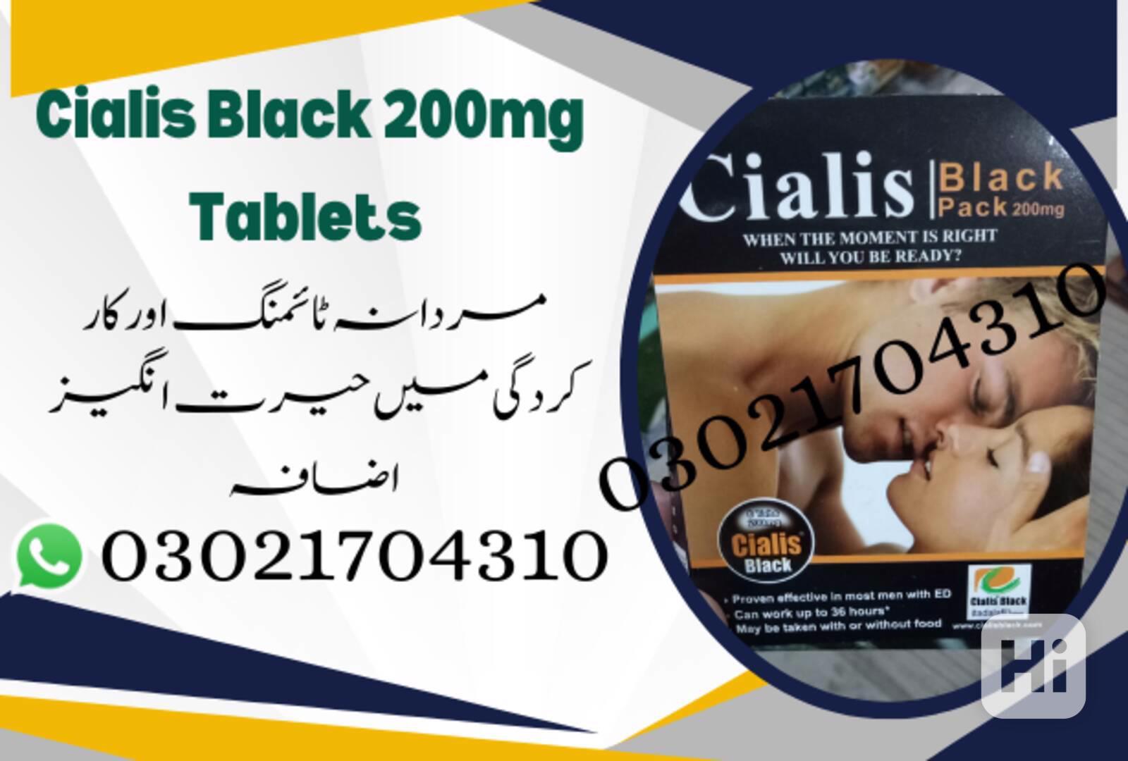 Cialis Black 200mg Tablets in Pakistan * 03021704310 / Shop  - foto 1