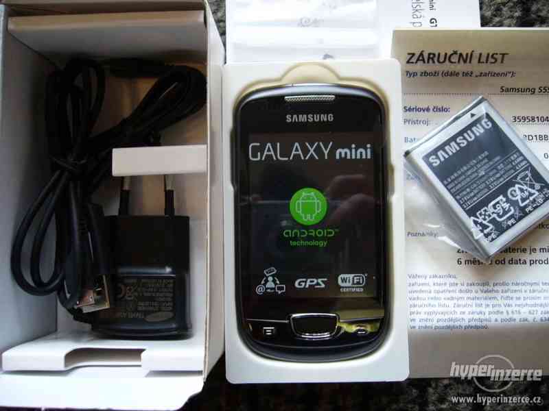 !! SLEVA !! SAMSUNG GALAXY MINI-NOVÝ NEZAPNUTÝ-PLNÁ ZÁRUKA!! - foto 1
