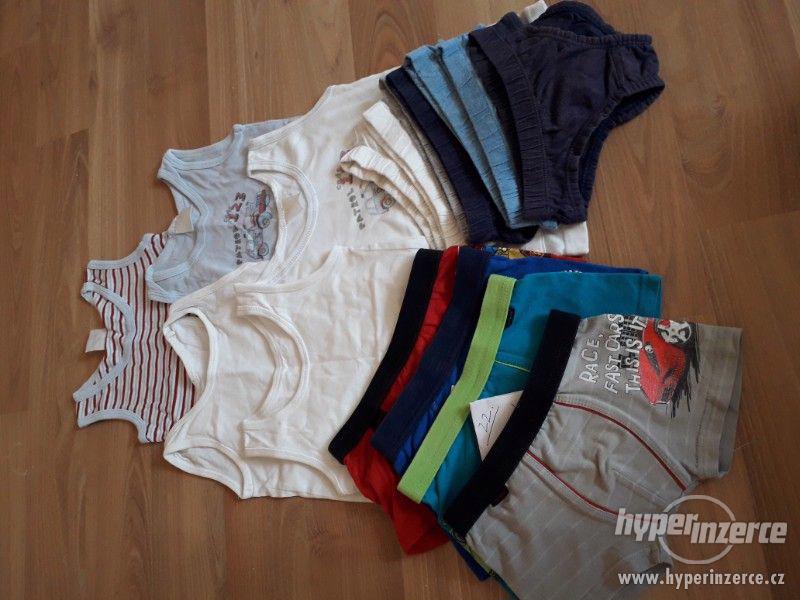 CHLAPECKÉ spodní prádlo 2-3 roky - foto 1