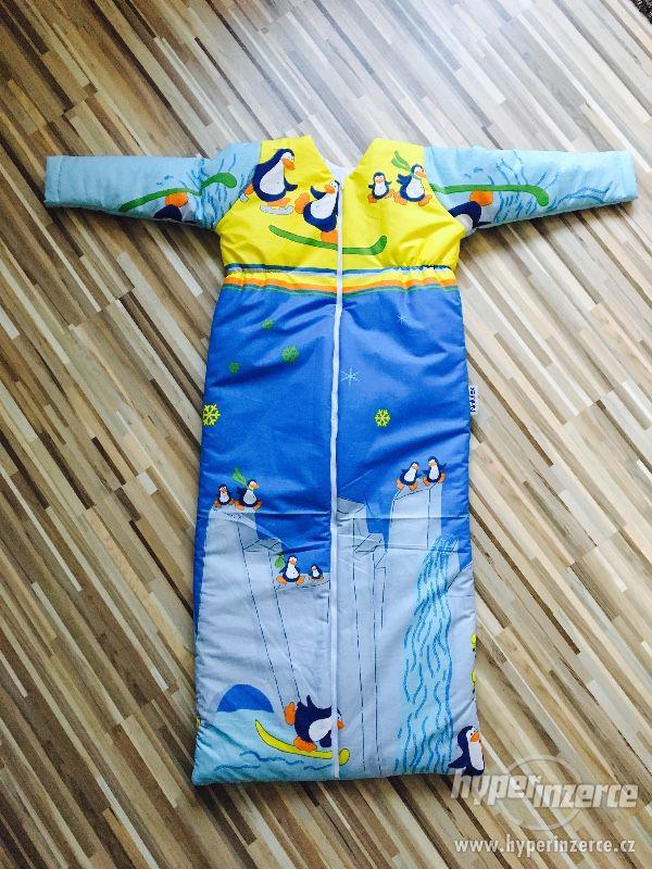Spací pytel s rukávem délka 110cm - foto 1