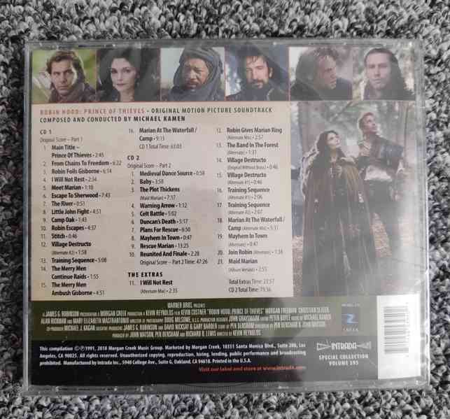 OST 2CD Robin Hood od Michaela Kamena , poslední kus !!! - foto 2