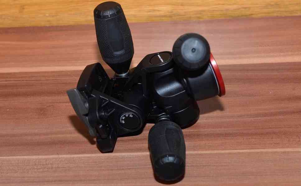 HLAVA: Manfrotto MH804-3W **3 cestá*Nosnost: 4 kg - foto 6