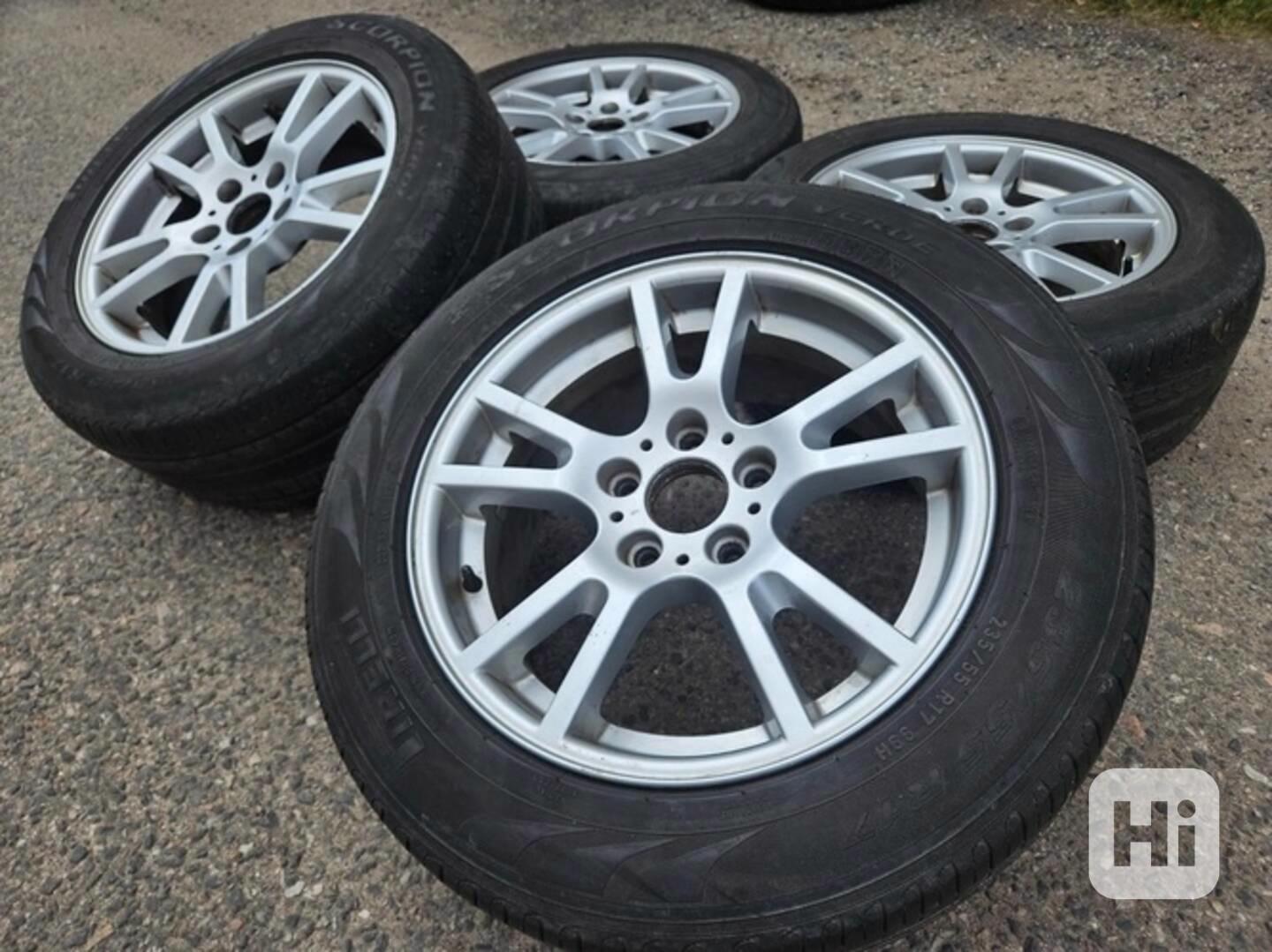✅ Originální alu kola BMW X3 E83 BBS + pneu Pirelli 235/55 R - foto 1