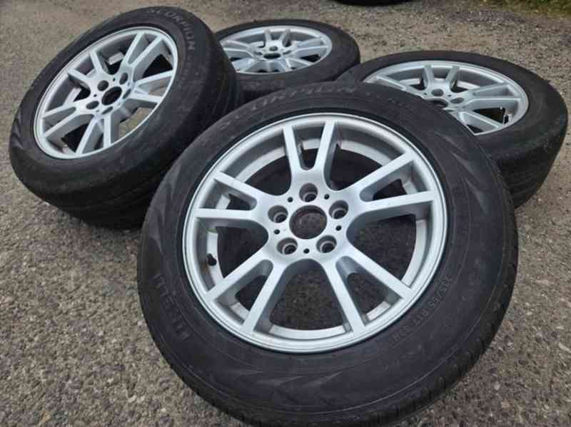 ✅ Originální alu kola BMW X3 E83 BBS + pneu Pirelli 235/55 R - foto 1