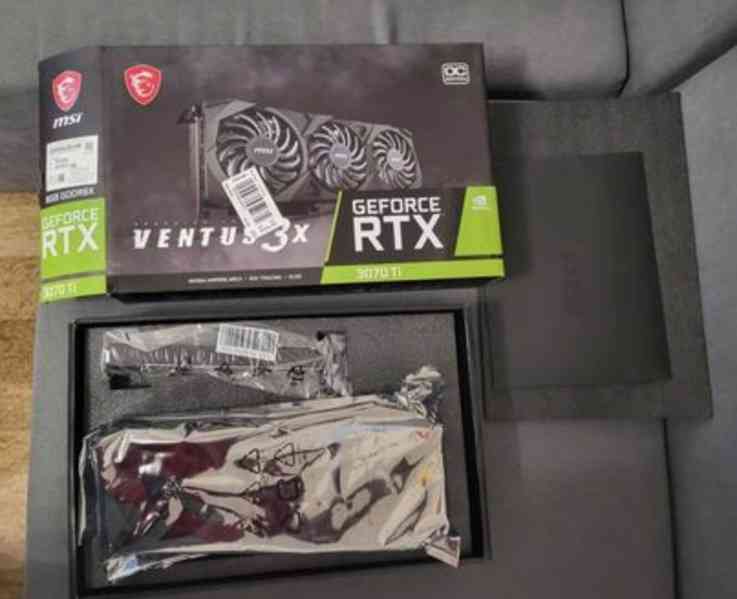 GeForce RTX 3070 TI Ventus 3X 8G OC - foto 1