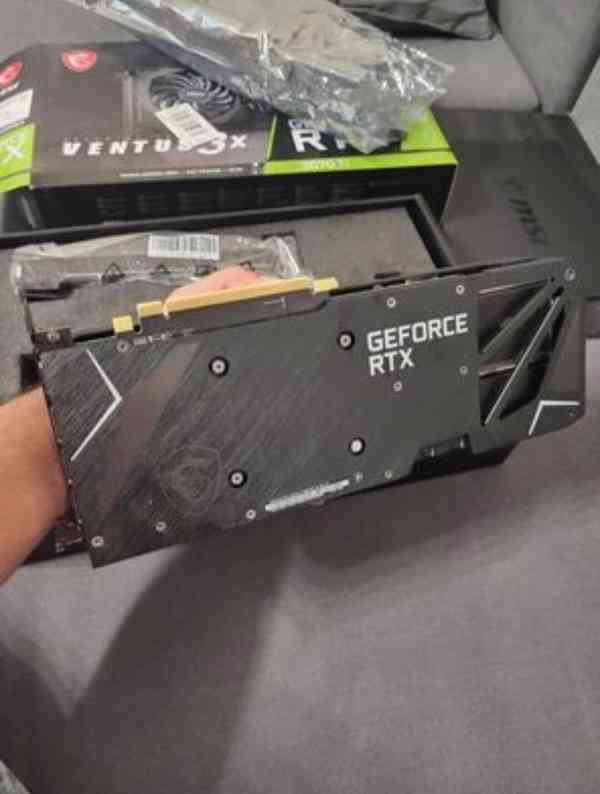 GeForce RTX 3070 TI Ventus 3X 8G OC - foto 3