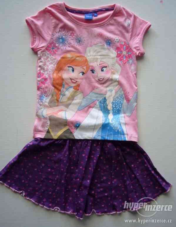 komplet tričko a sukně Frozen Ledové království - foto 1