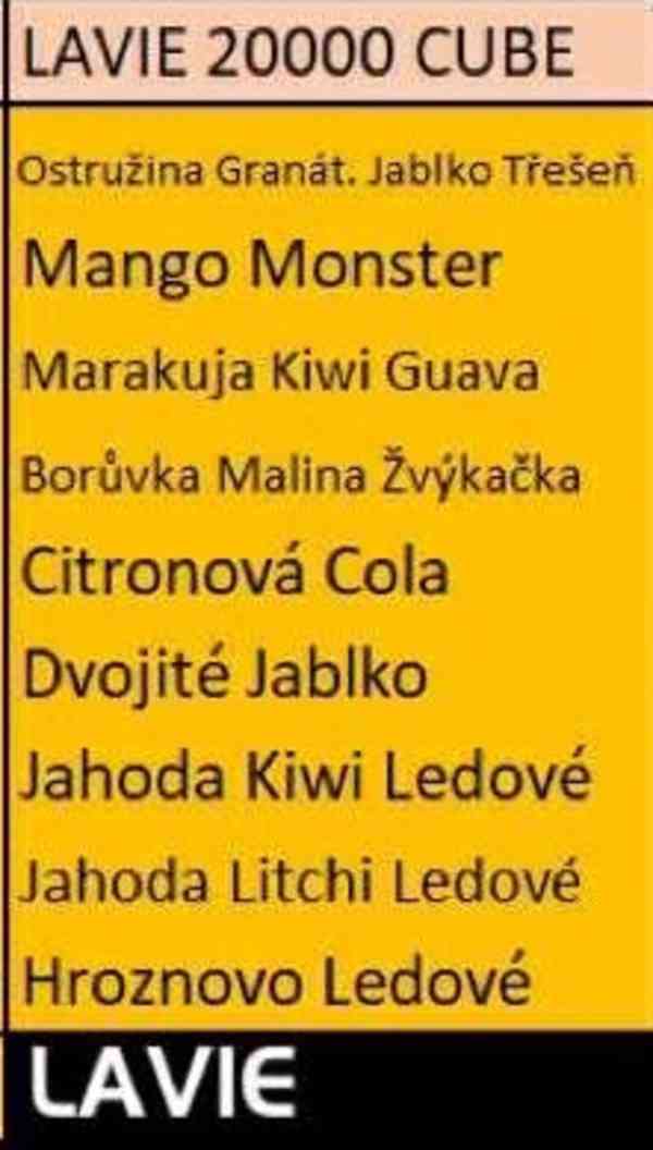 Lavie Cube 20000 – Prémiové jednorázové e-cigarety - foto 4