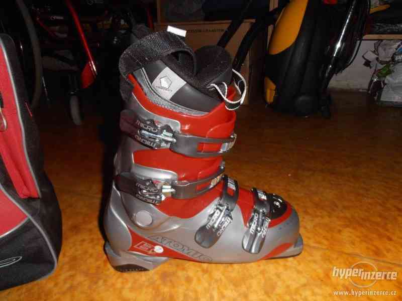 Carvingové lyže + boty - foto 3