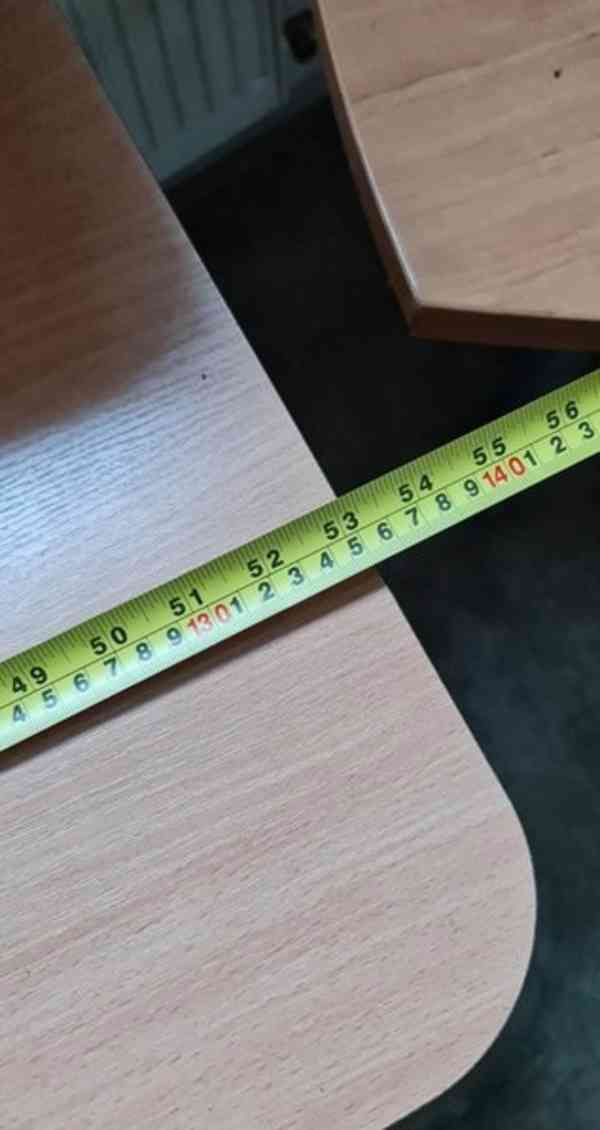 Kancelářský stůl 1350x570x760-180mm (15476.) - foto 3