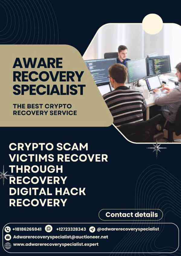 QUALIFIED BITCOIN/ETH/USDT RECOVERY EXPERT HIRE ADWARE RECOV - foto 3