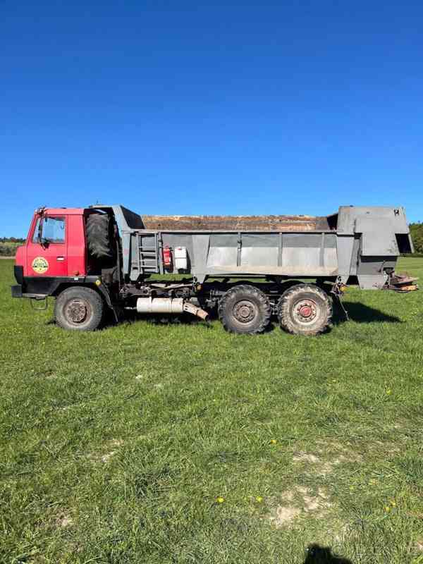 Tatra 815 + Rozmetadlo hnoje - foto 3