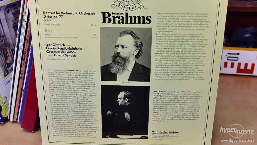 LP gramofonové desky 25 kg box - Brahms - Oistrach ... - foto 4