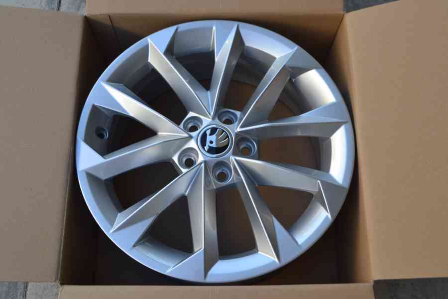 Škoda Kamiq/Scala, S.Arona – NOVÉ 16 originál Alu disky 6x16 - foto 5