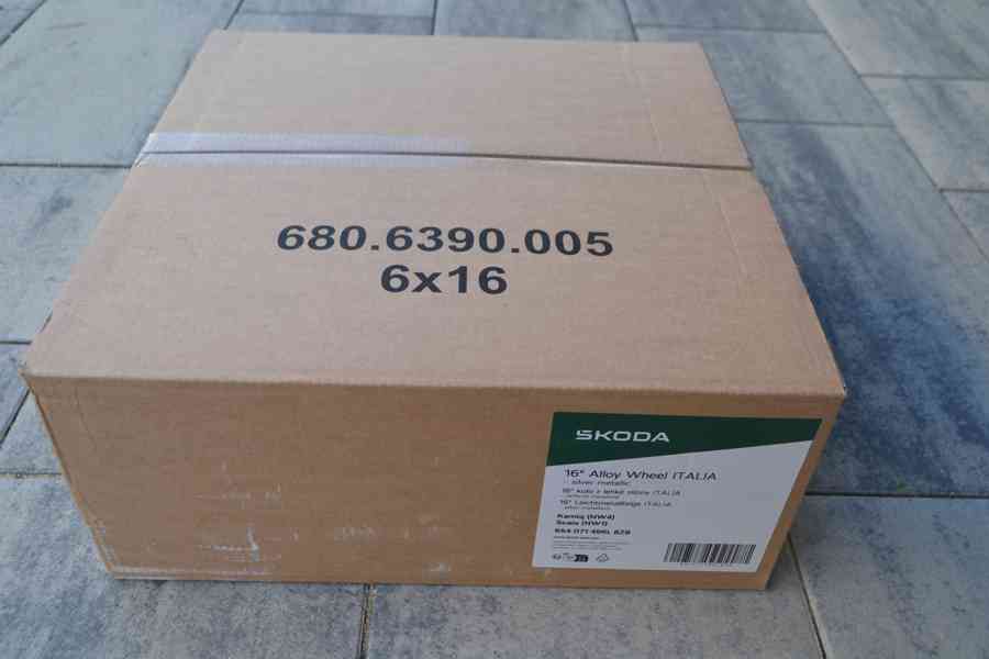 Škoda Kamiq/Scala, S.Arona – NOVÉ 16 originál Alu disky 6x16 - foto 2