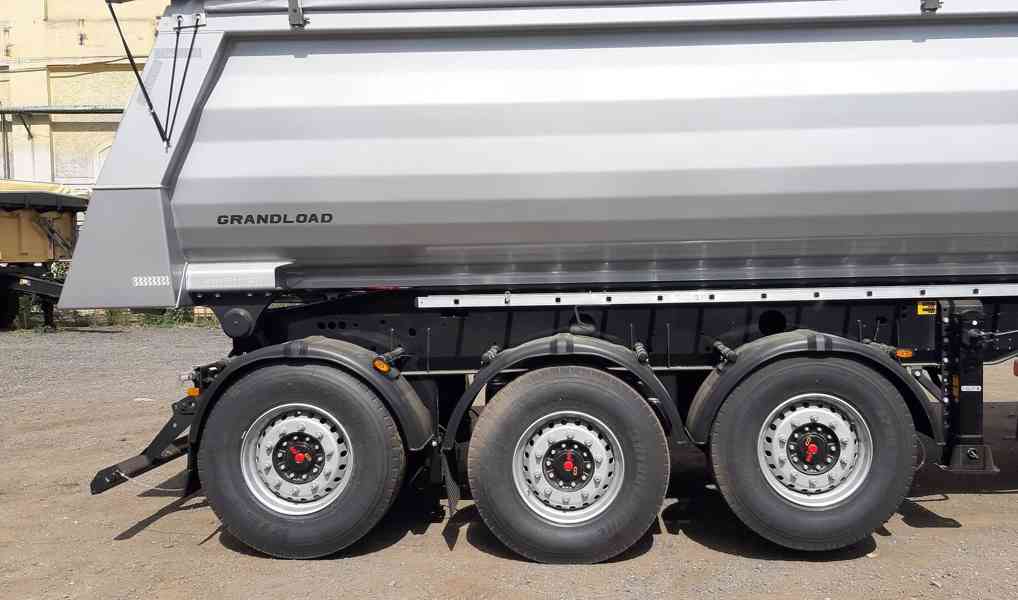 Sklápěcí návěs MEILLER 26 m3 / 2 ZVEDAČKY /provozní 6.040 kg - foto 2