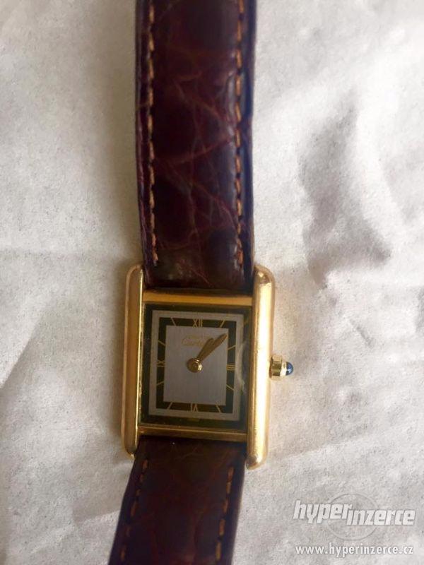 nabizim vintazni dámské hodinky Cartier Must de Cartier Tank - foto 1