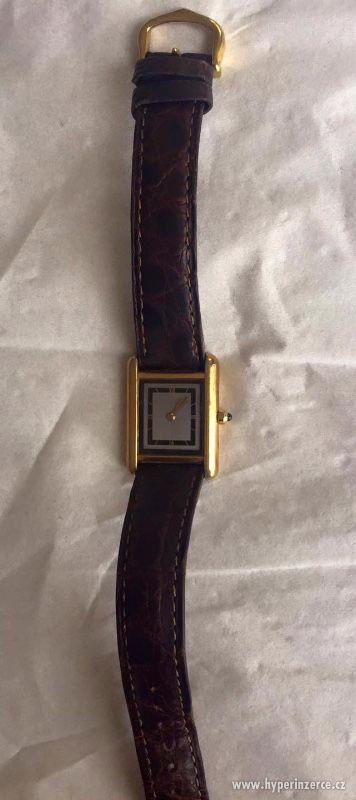 nabizim vintazni dámské hodinky Cartier Must de Cartier Tank - foto 2