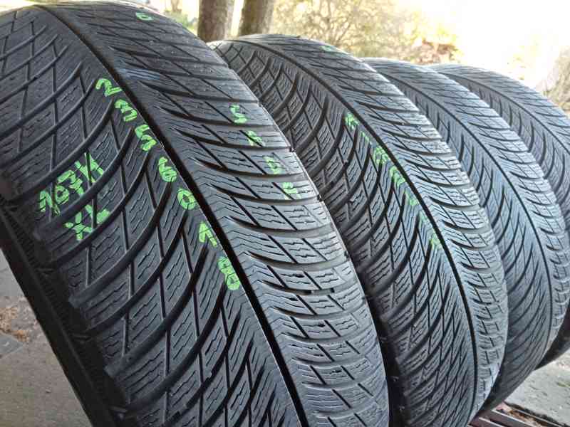 Zimní pneu 4kusy 235/60/18 vzorek 80% MICHELIN - dobírka - foto 2