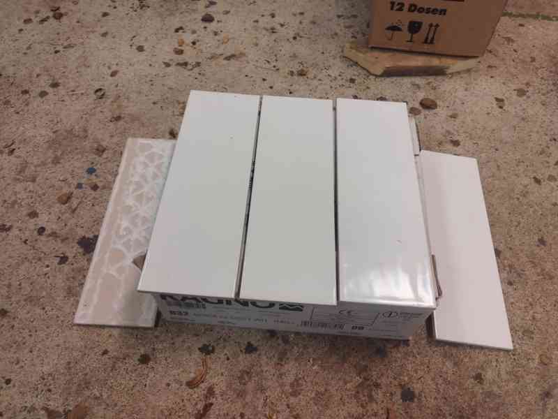 Obklad Ragno Brick glossy white 10x30 cm lesk - foto 5