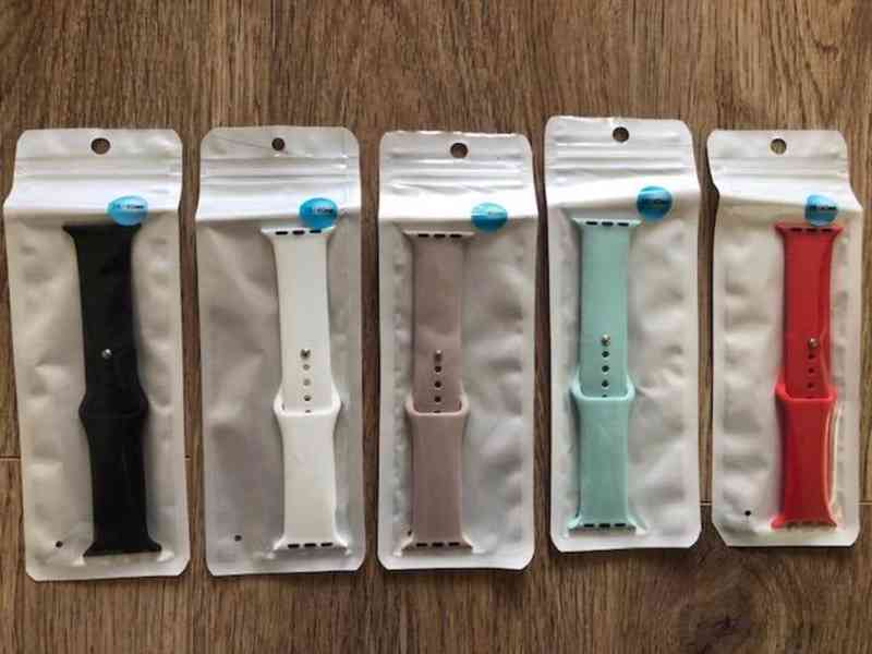 Jednobarevný řemínek pro Apple Watch 38-40 mm - foto 2