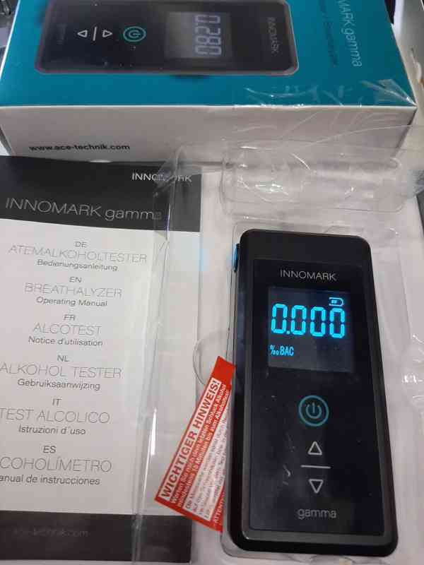 Alkohol tester ACE INNOMARK gama elektrochemický - foto 4