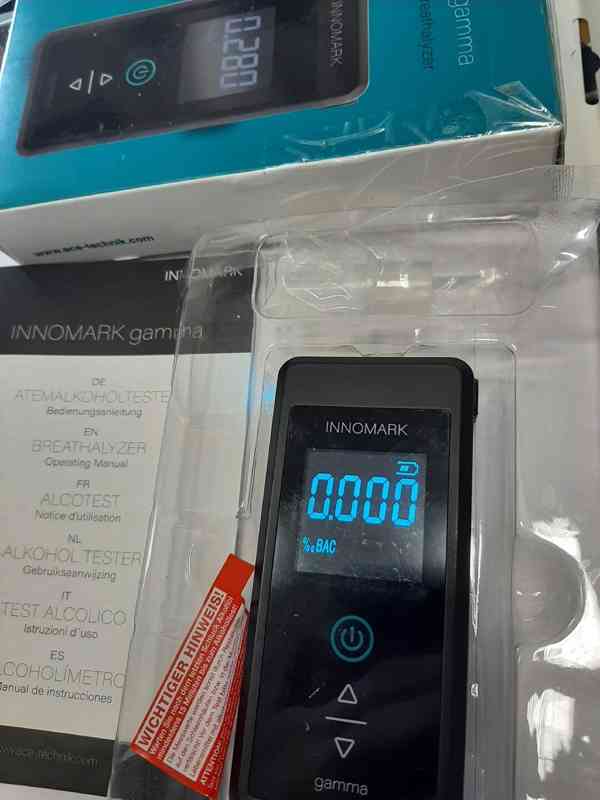 Alkohol tester ACE INNOMARK gama elektrochemický - foto 5
