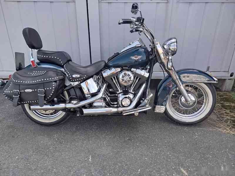 Harley Davidson heritage softail FLSTC - foto 9