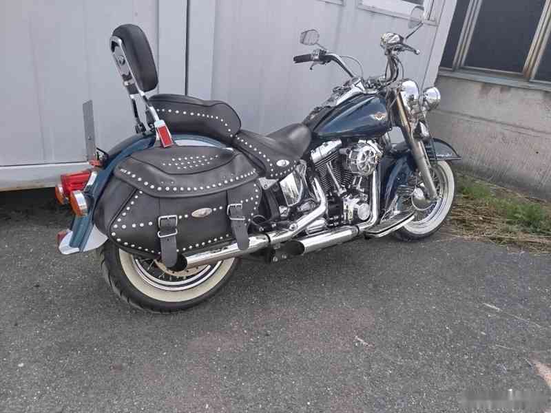 Harley Davidson heritage softail FLSTC - foto 8