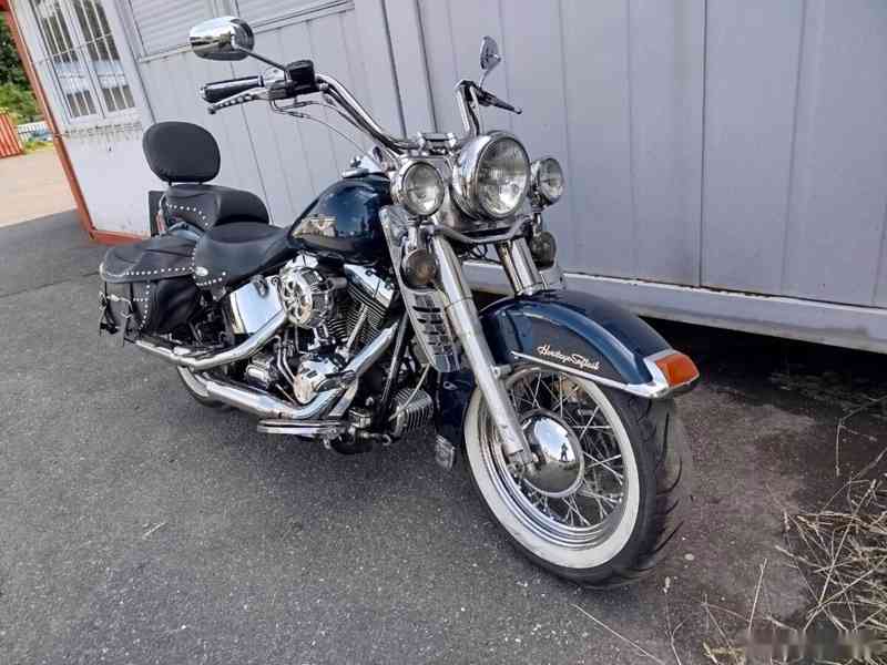 Harley Davidson heritage softail FLSTC - foto 7