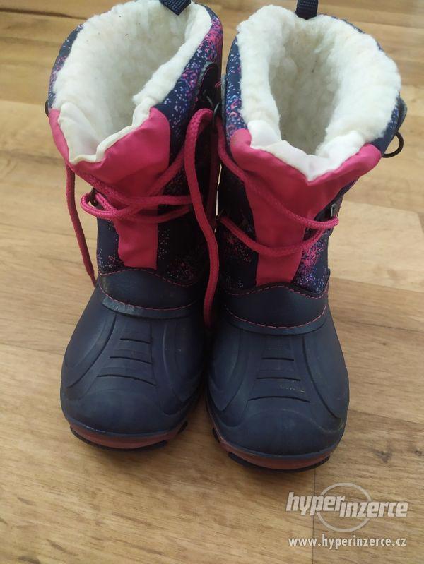 Zimní dívčí obuv - foto 1