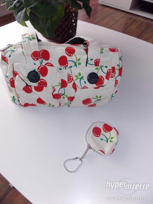 Nová kabelka, taška s mini pěněžnkou - foto 3