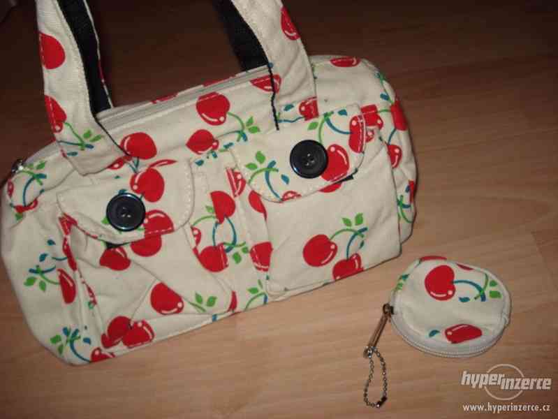 Nová kabelka, taška s mini pěněžnkou - foto 4