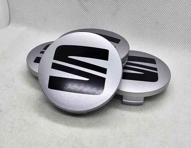 Originál středové krytky kol Seat 60 mm - foto 2