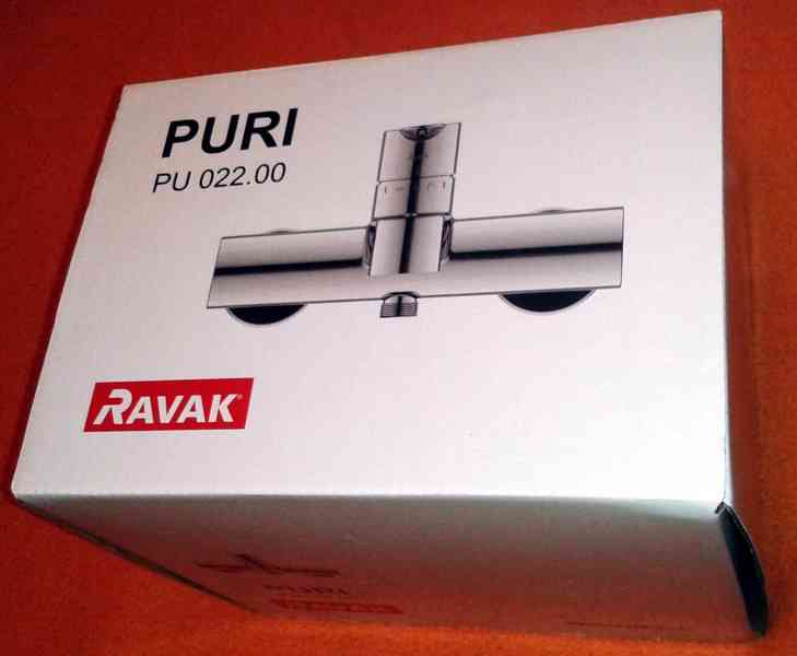 Vanová nástěnná baterie Puri - RAVAK - PU 022.00/150 - foto 2