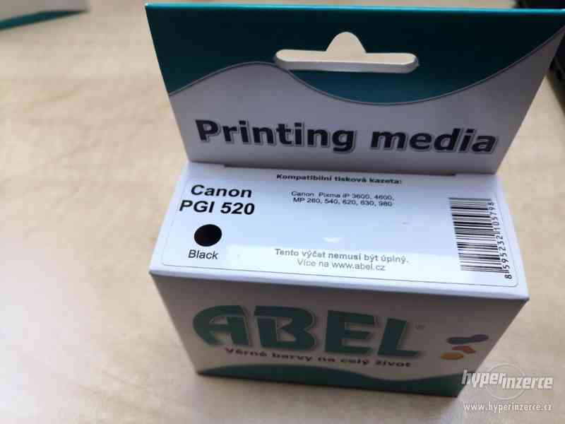 Barva do tiskárny Abel Canon PGI 520 Black - foto 1
