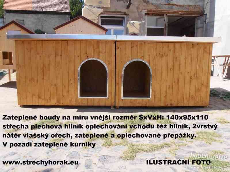 Bouda pro psa ZATEPLENÁ / Psí bouda / Kurníky / Kotce... - foto 6