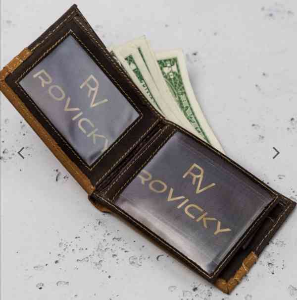 Pánská kožená peněženka Always Vild dvoubarevná v dárkové kr - foto 9