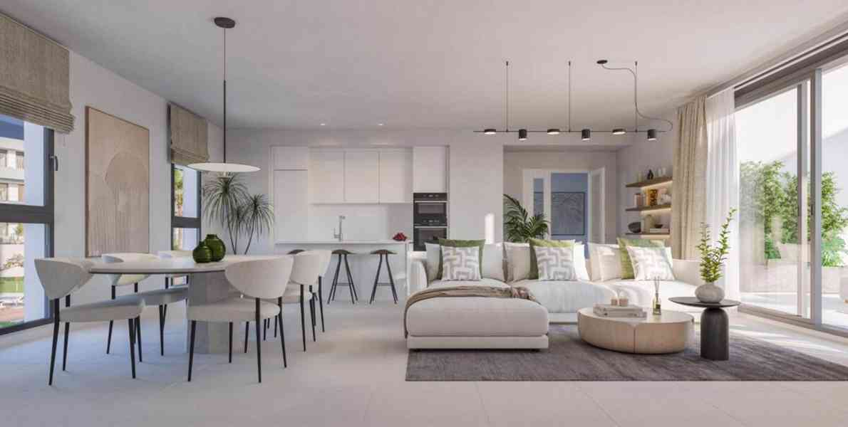 Nový apartmán se 2 ložnicemi a 2 koupelnami v Esteponě. - foto 3