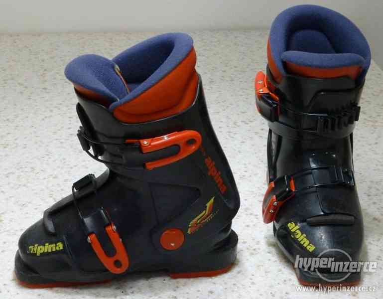 Dětské lyžařské boty ALPINA vel. 28 (Mondo 17,5 cm) - foto 1