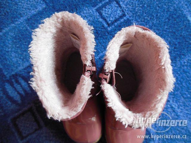 krásné zimní botičky / kozačky - foto 6