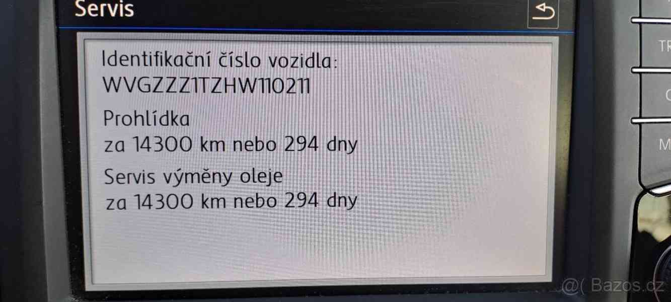 VW TOURAN 2.0TDI DSG z ČR 110kW HIGHLINE NAVI - foto 17