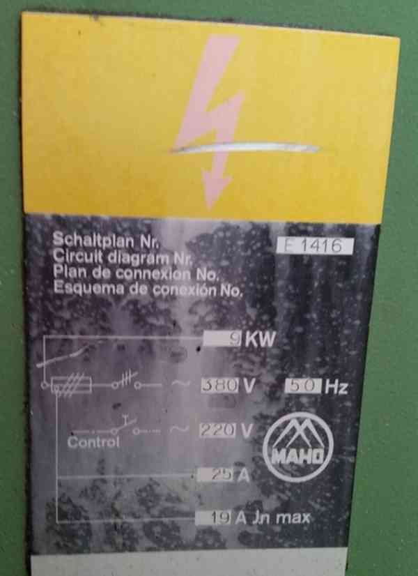 Frézka MH 500 C - na náhradní díly (7085.) - foto 7