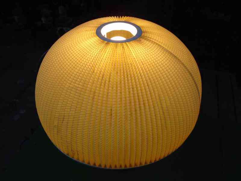 Retro starožitná stolní lampa lampička DDR NDR svítí krásně - foto 14