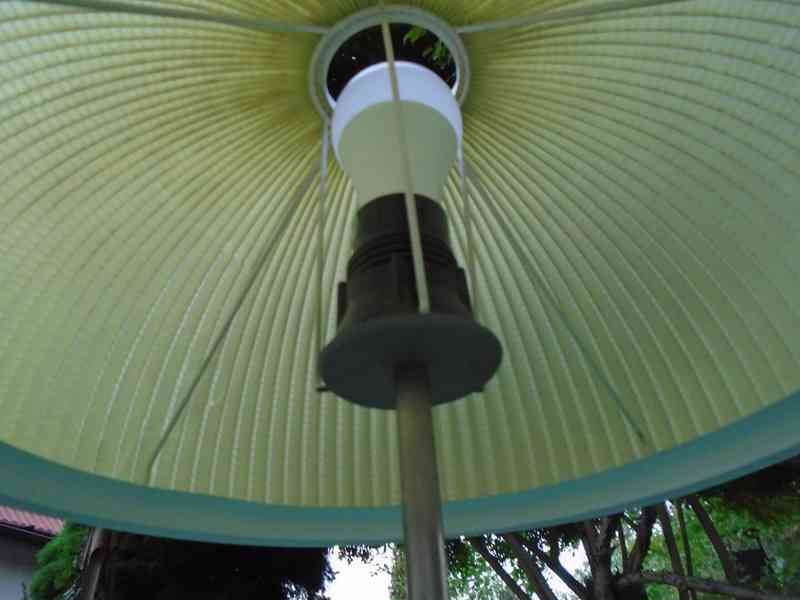 Retro starožitná stolní lampa lampička DDR NDR svítí krásně - foto 8