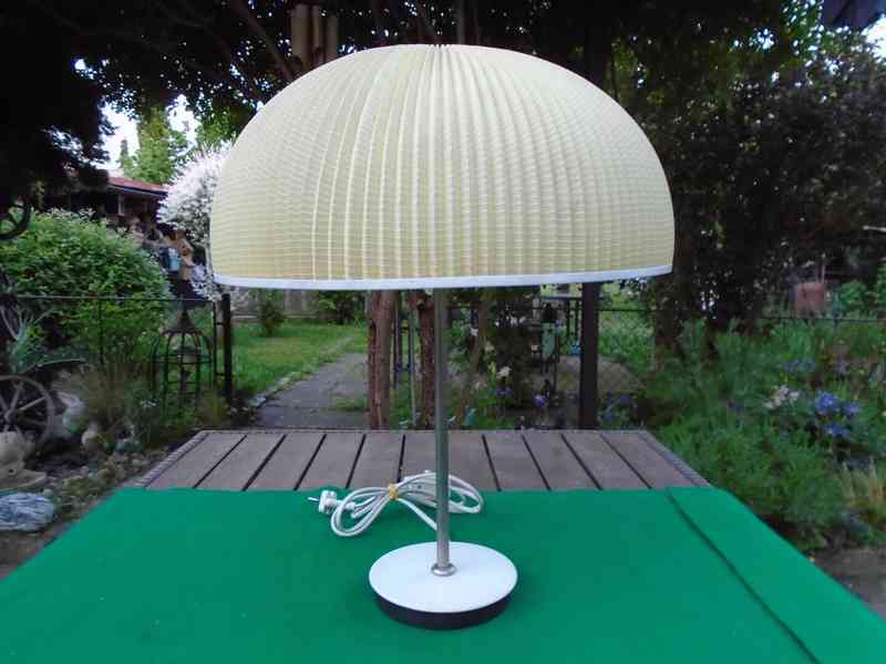 Retro starožitná stolní lampa lampička DDR NDR svítí krásně - foto 2